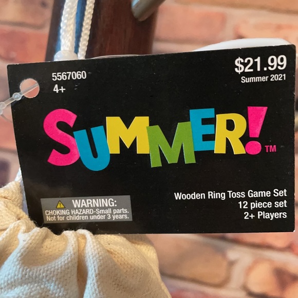 Wooden Ring Toss Game Set - Picture 3 of 4